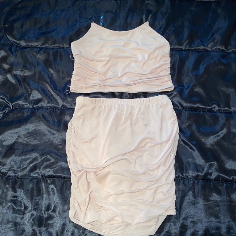 Nude two piece set